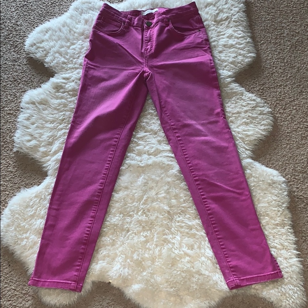 Les Folles de Joie Pink Jeans Size 26